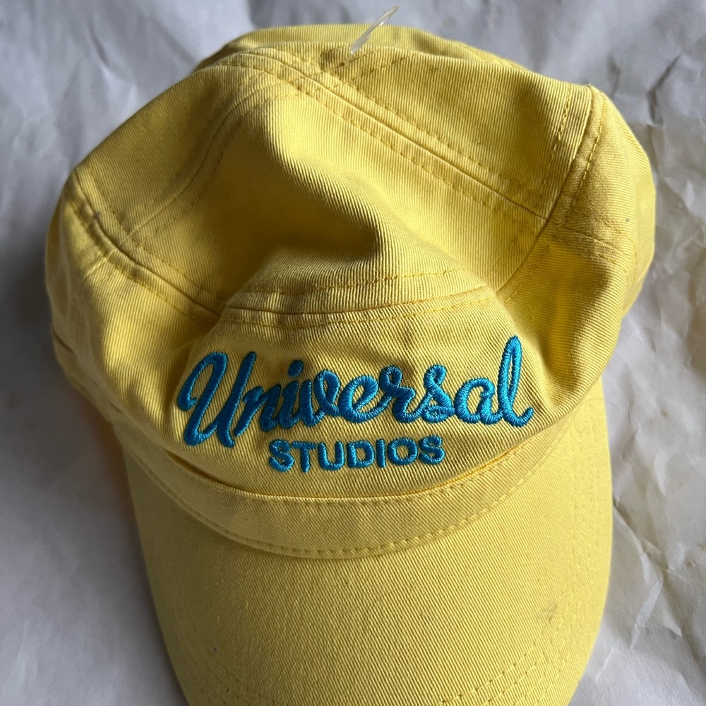 Universal Studios Painters Cap Hat One size Yellow-kid Size